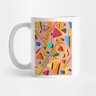 80s pop retro pattern Mug